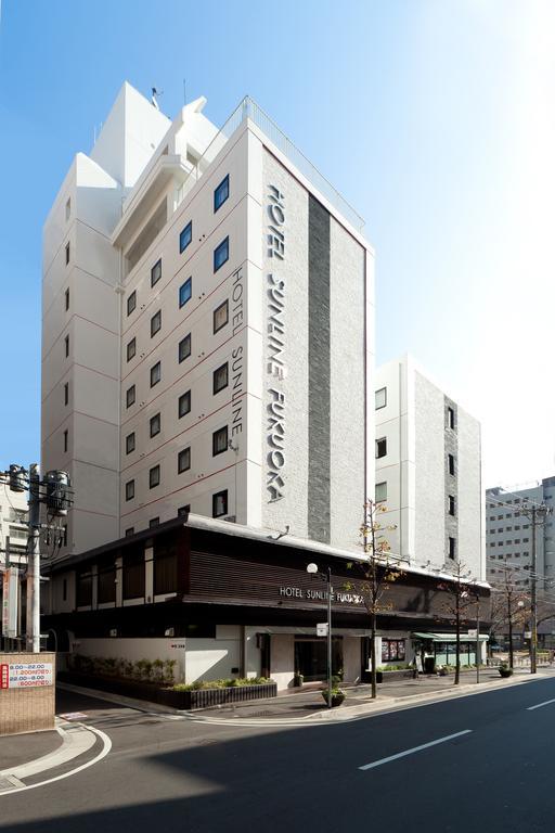 Hotel Sunline Fukuoka Hakata Ekimae Kültér fotó